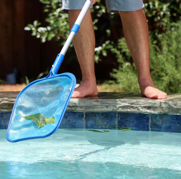 Telescopic Leaf Spa Swimming Pool Skimmer Maintenance Net