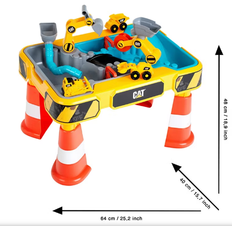 CAT Sand and Water Play Table Kids Pretend Play