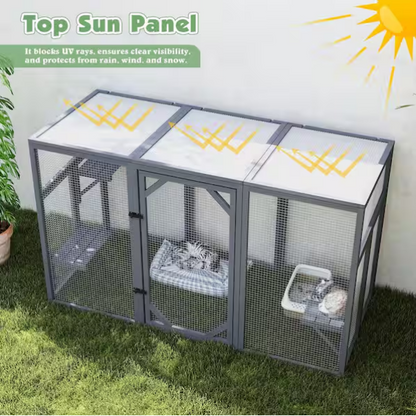 Outdoor Cat Catio House