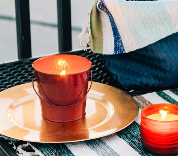 17 oz. Wax Bucket Candle Lavish Woodland