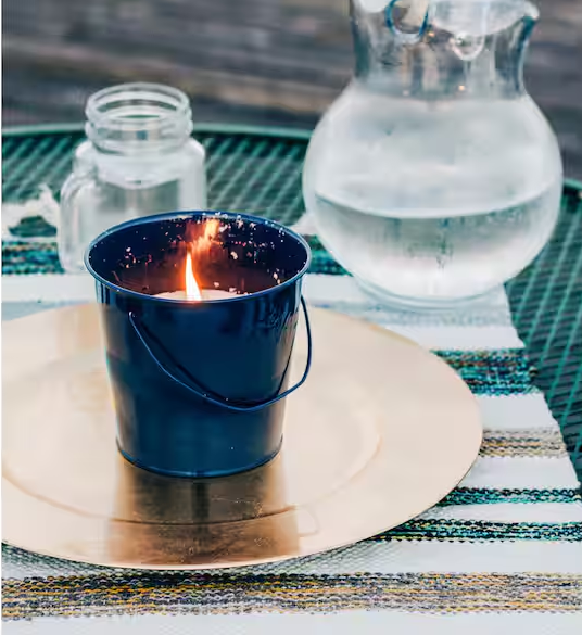 17 oz. Wax Bucket Candle Lavish Woodland