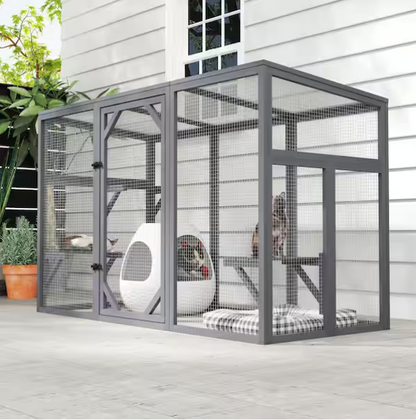 Outdoor Cat Catio House