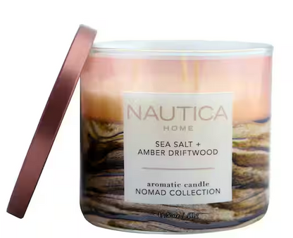 Multi-Colored Fresh 3-Wick Jar Candle