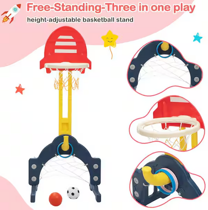 5-in-1 Toddler Slide and Swing Set