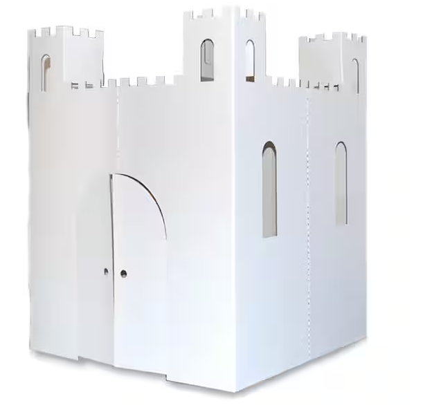 Playhouse Blank Castle-Kids Art and Craft