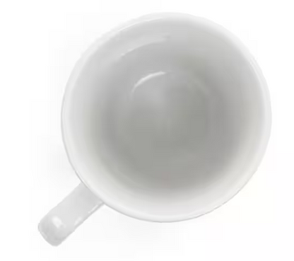 8 oz. Madeline White Porcelain Mug (Set of 12)