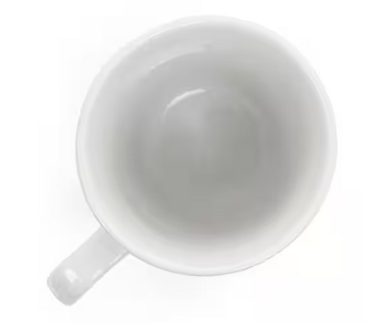 8 oz. Madeline White Porcelain Mug (Set of 12)