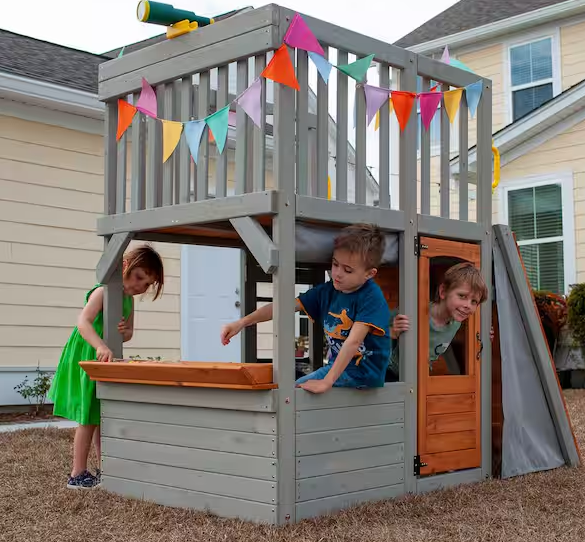 Lookout Post Outdoor Wooden Playhouse