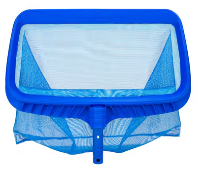 Deep-Bag Swimming Pool Leaf Rake Skimmer Head