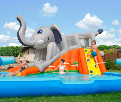 H2OGO!® Elephantastic Kids Inflatable Mega Water Park