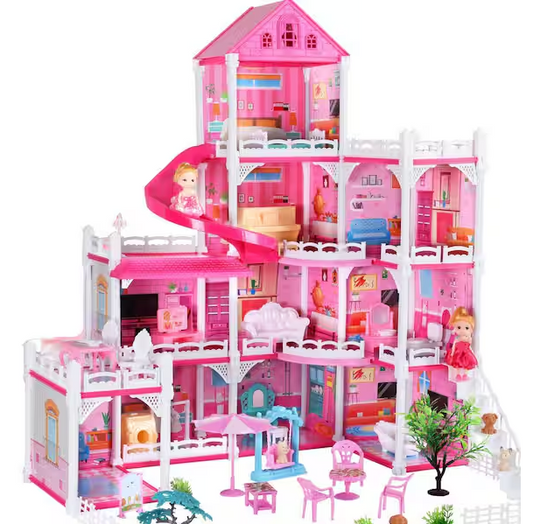 Doll House Series Plastic Indoor Swing Set