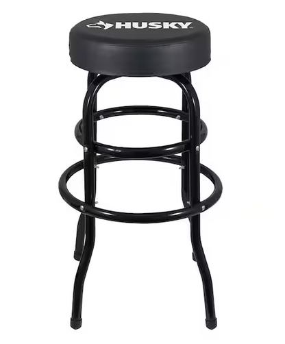 29 in. Shop Stool with 360° Swivel Seat