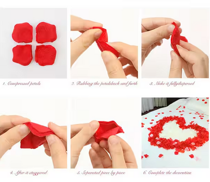 14 in. Red Outdoor Artificial Flowers UV Resistant