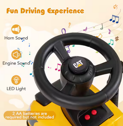 Caterpillar 5 in. Kids Ride on Tractor Toy