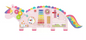 Unicorn Activity Wall Busy Board 11-in-1