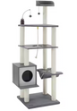 Tyrone 70.5 in. Gray Cat Tree