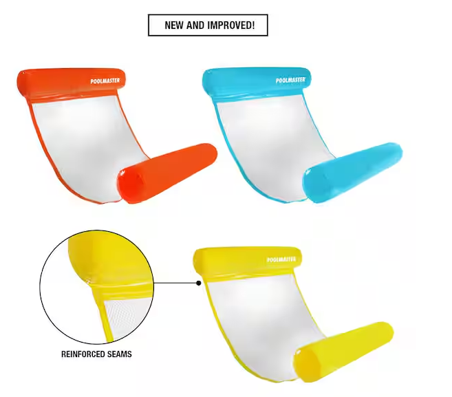 Vinyl Water Hammock Swimming Pool Float