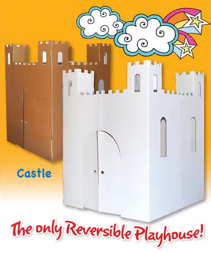 Playhouse Blank Castle-Kids Art and Craft