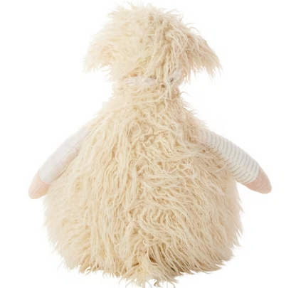 Plush Lines Ivory Animal 22 in. x 26 in.