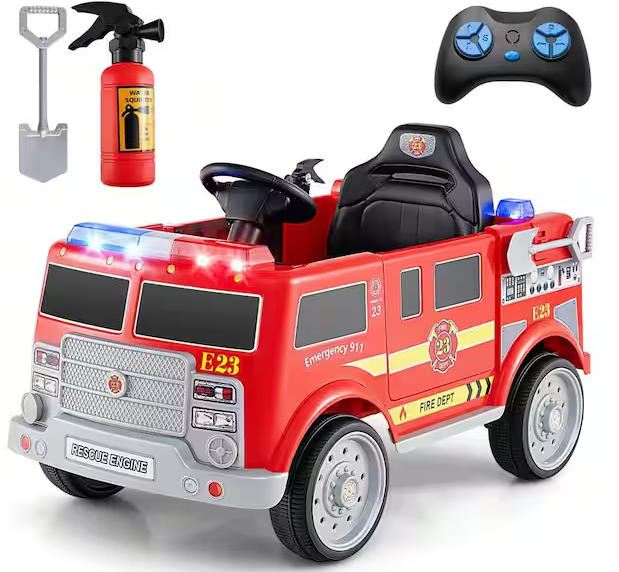 Kids Ride on Police Car 12V Battery Powered Electric Vehicle