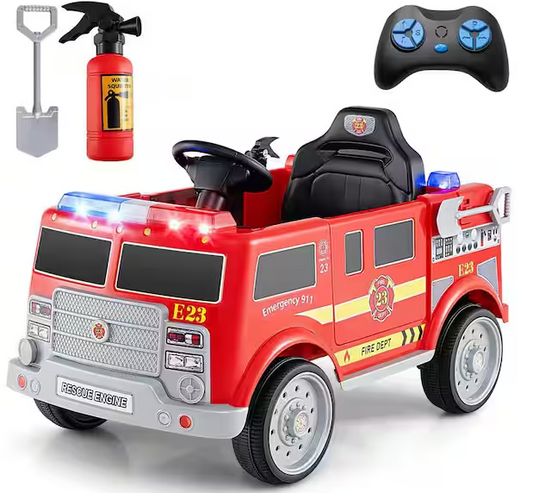 Kids Ride on Police Car 12V Battery Powered Electric Vehicle
