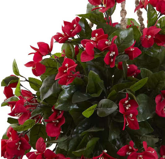 Artificial Bougainvillea Hanging Basket