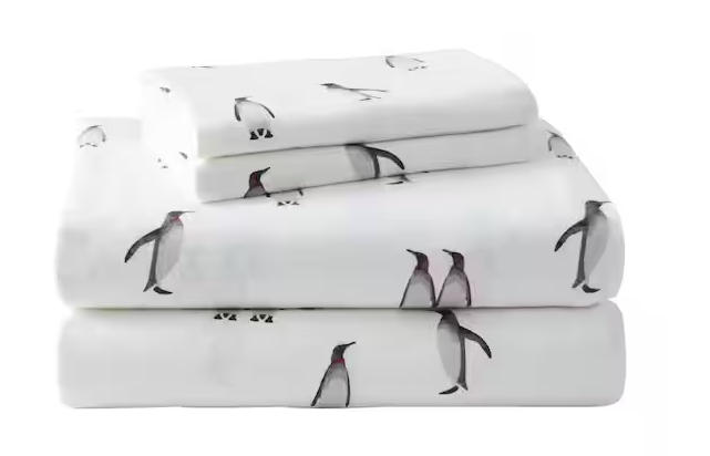 Graphic Flannel Sheet Set