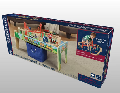 Maximum Enterprise 50-Pc. Train Table Set
