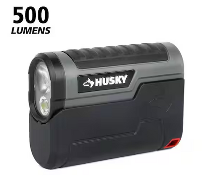500-Lumen Compact Rechargeable Flashlight