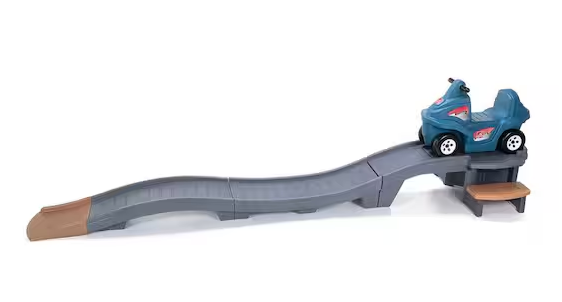 Up and Down Roller Coaster Platinum Edition with 9-Foot Track and Ride-On Car