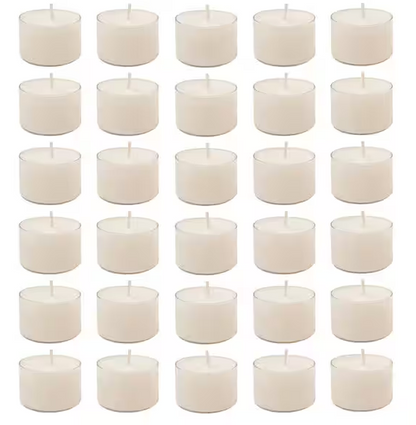 Extended Burn Tea Light Candles (30-Count)