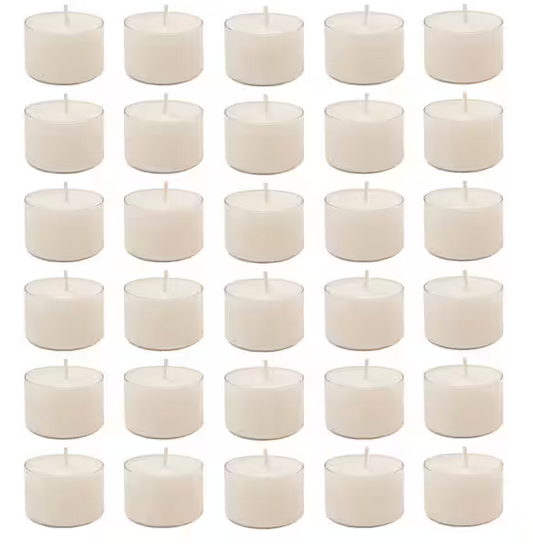 Extended Burn Tea Light Candles (30-Count)