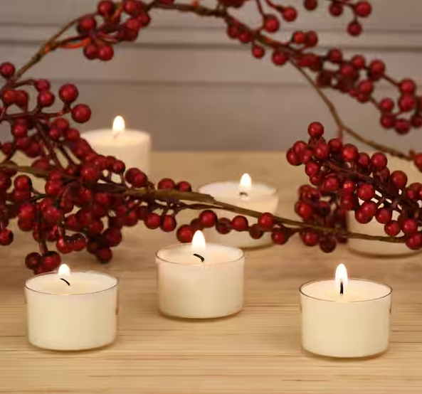 Extended Burn Tea Light Candles (30-Count)