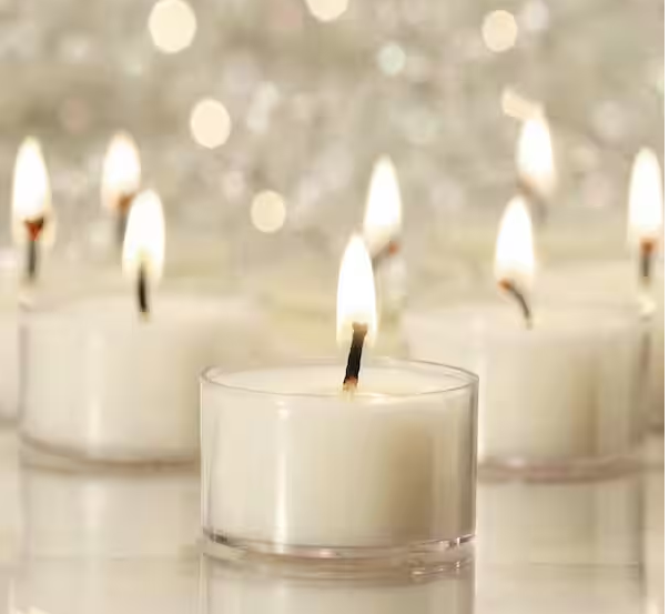 Extended Burn Tea Light Candles (30-Count)