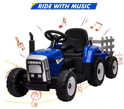 12V Ride on Tractor, Electric Vehicle Toy