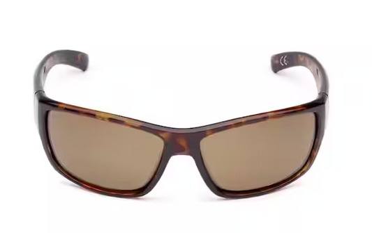 Polarized Sunglasses Tortoise Frame with Amber Lens