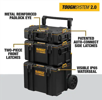TOUGHSYSTEM 2.0 24 in. Tower Tool Box System (3 Piece Set)