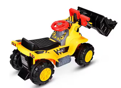 Kids Toy Excavator Digger Toddler Ride On Truck Scooter