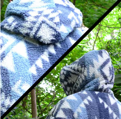 Wearable Throw Blanket Hoodie