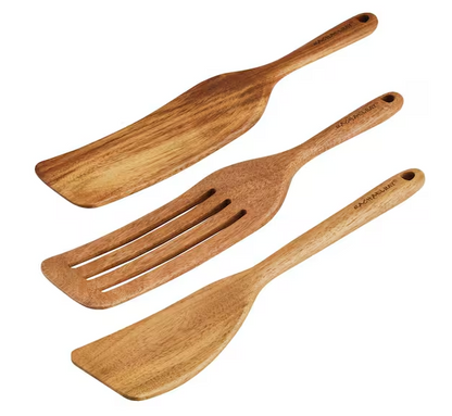 Tools & Gadgets Wooden Kitchen Utensil Set (3-Piece)