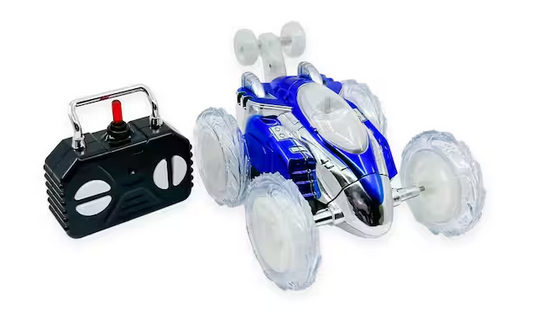 Blue Flipster Chameleon Light-Up RC Stunt Car