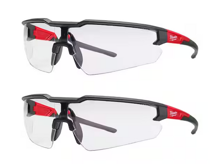 Clear Safety Glasses Anti-Scratch Lenses (2-Pack)