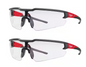 Clear Safety Glasses Anti-Scratch Lenses (2-Pack)