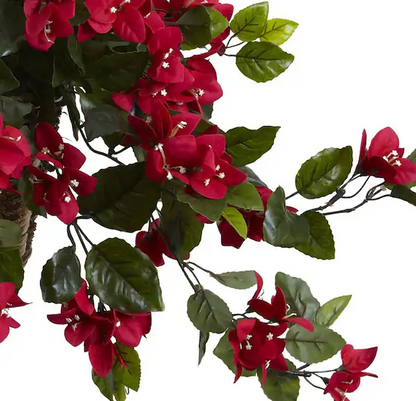 Artificial Bougainvillea Hanging Basket