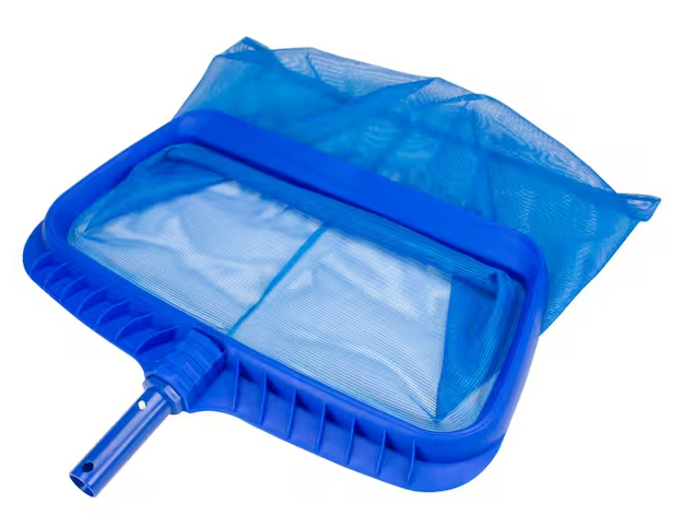 Deep-Bag Swimming Pool Leaf Rake Skimmer Head