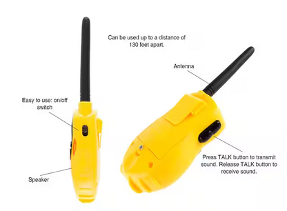 Kids Walkie Talkies (2-Pack)