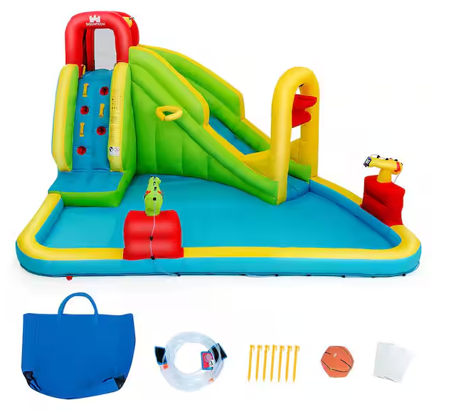 Multi-Color Inflatable Water Slide