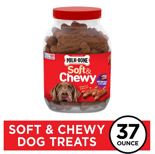 Soft & Chewy Dog Treats - Beef & Filet Mignon with Chuck Roast
