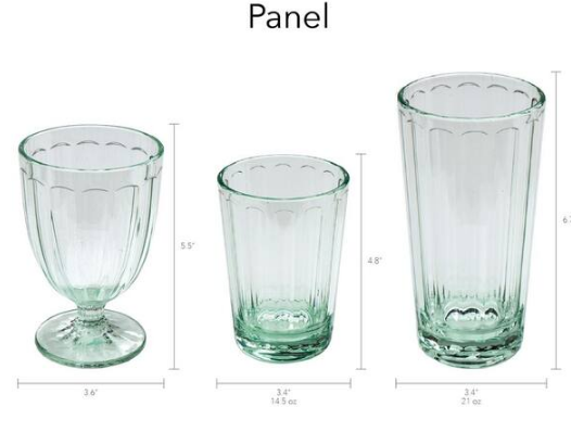 14 oz. Dishwasher Safe Clear Acrylic Drinking Glass