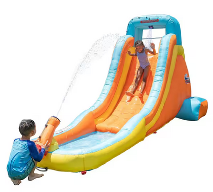 My First Inflatable Bounce House with Water Slide